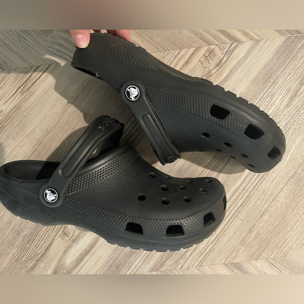 Black CROCS